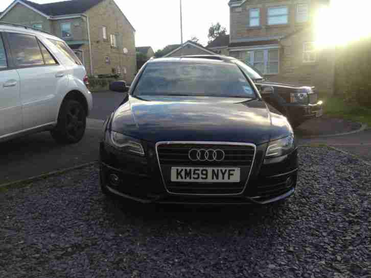 2009 A4 AVANT S LINE TDI AUTO BLACK