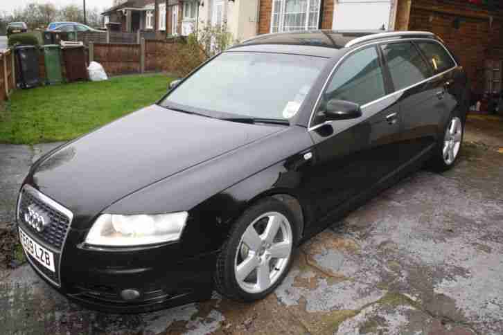 2009 AUDI A6 S LINE TDI BLACK