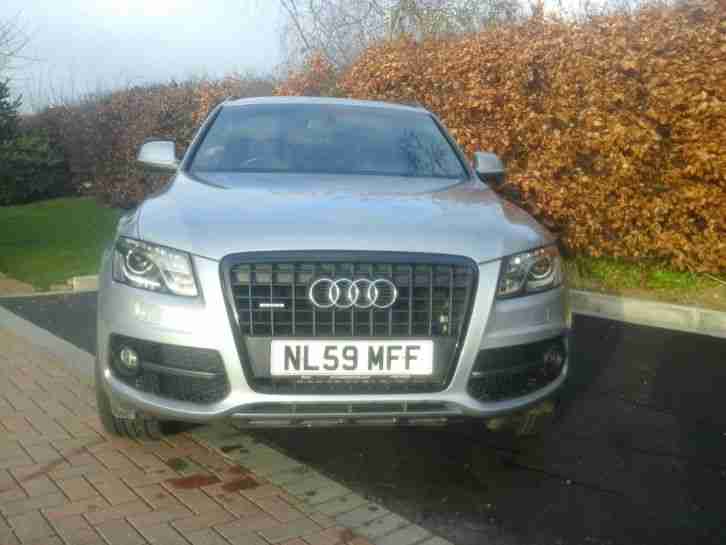 2009 AUDI Q5 S LINE TDI QUATTRO DPF SILVER