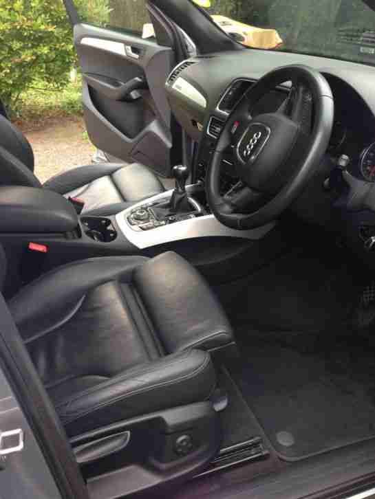 2009 AUDI Q5 S LINE TDI QUATTRO DPF SILVER