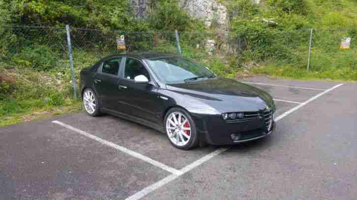 2009 Alfa 159 Ti 3.2 V6 JTS Rare, Black and