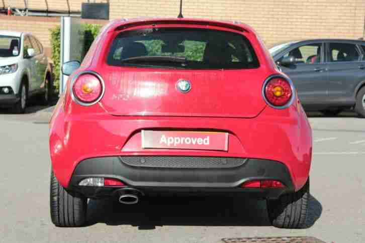 2009 Alfa Romeo MiTo Hatchback 1.4 16V Veloce 3dr Petrol Red Manual