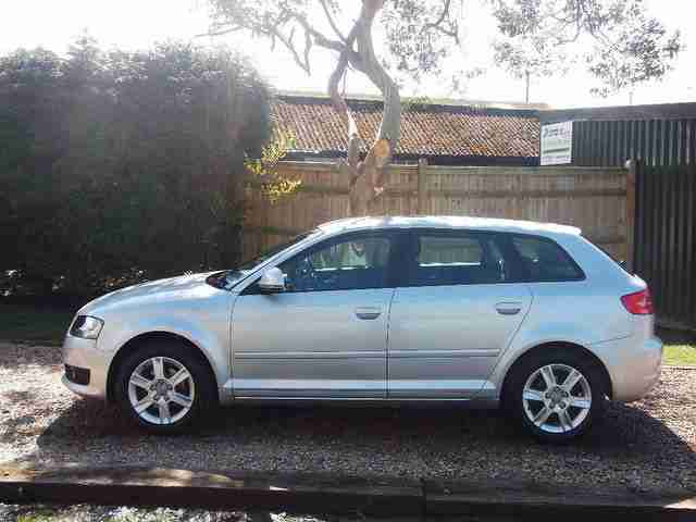 2009 Audi A3 1.6 SE Sportback 5dr SUPERB EXAMPLE + GREAT HISTORY