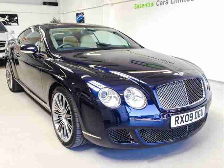 2009 Bentley Continental 6.0 Speed W12 GT 2dr