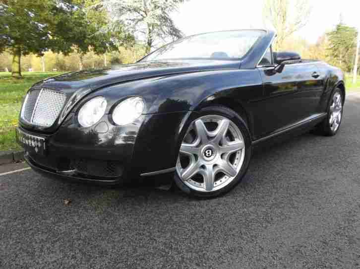 2009 Continental GTC W12 Petrol Black