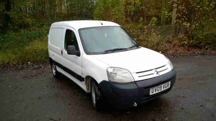 2009 CITROEN BERLINGO FIRST 600 HDI WHITE