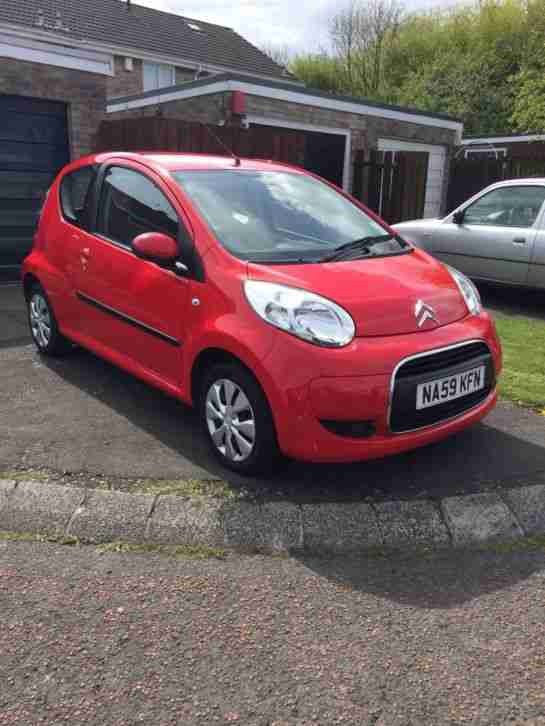2009 CITROEN C1 VTR RED
