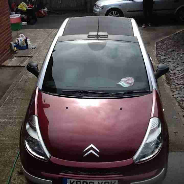 2009 CITROEN C3 PLURIEL COTE D'AZUR RED