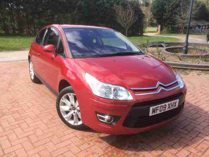 2009 CITROEN C4 VTR+ 1.6 HDI RED 3 DR MANUAL DIESEL