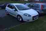 2009 GRANDE PUNTO GP 8V WHITE LOW