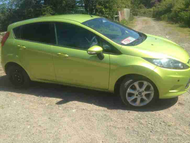 2009 FORD FIESTA STYLE PLUS 68 TDCI GREEN cat c