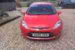 2009 FIESTA TITANIUM 90 TDCI RED