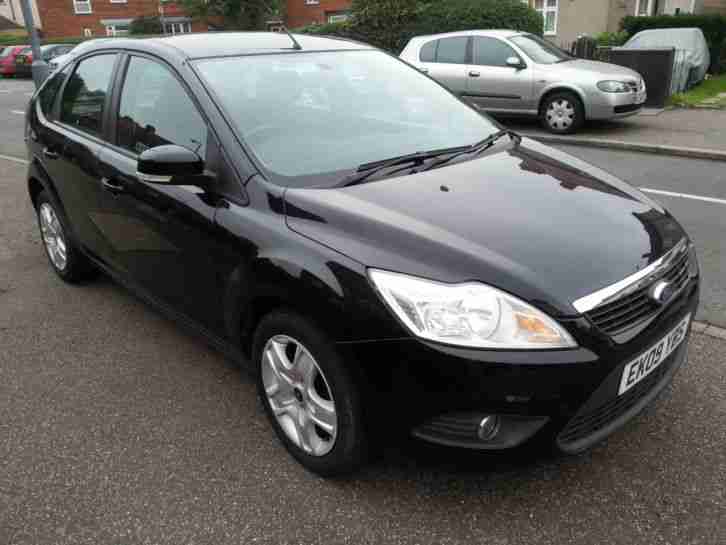 Ford 2009 Focus 1 6 Petrol Style 100 Auto Black Car For Sale