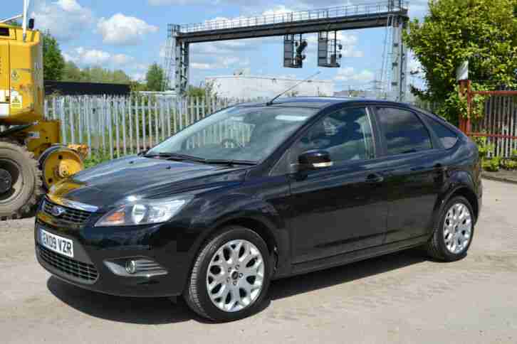 2009 FORD FOCUS ZETEC DIESEL 1.6 TDCI MANUAL BLACK