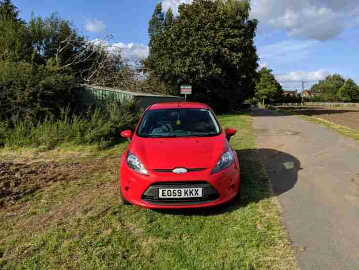 2009 Ford Fiesta Red 5dr 1.6L EcoNetic: £0
