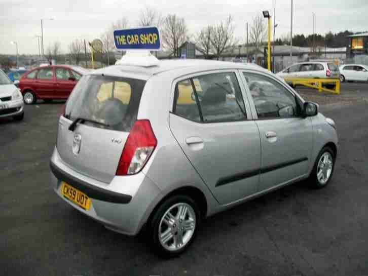 2009 HYUNDAI I10 1.2 Comfort F.S.H HYUNDAI 5 DOOR GBP30 TAX