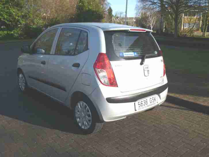 2009 Hyundai i10 1.2 left hand drive lhd Spanish registered