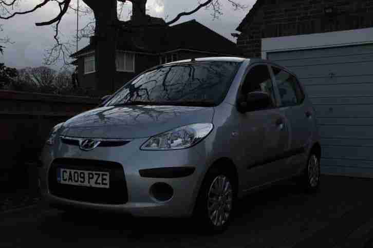 2009 Hyundai i10, low mileage &pound;20 a year road tax