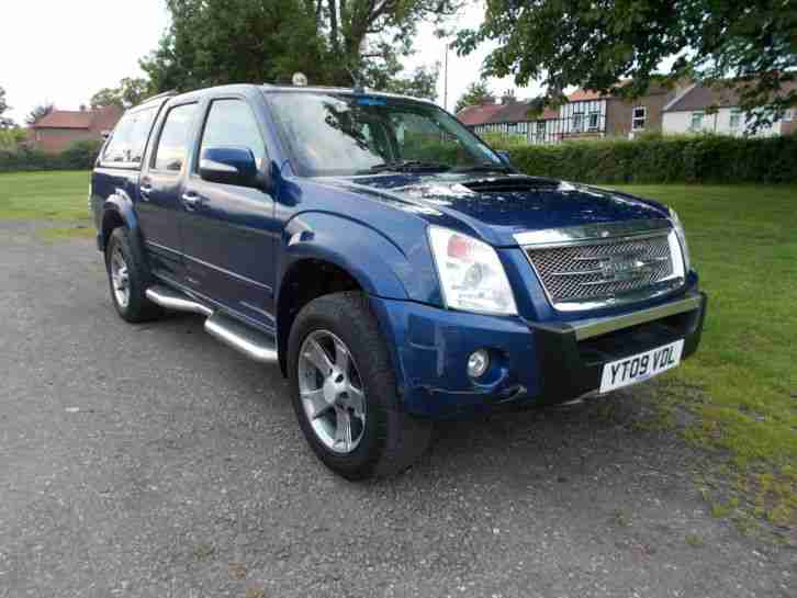 2009 ISUZU TF RODEO DENVER MAX D C DOUBLE CAB 3.0 TURBO DIESEL LEATHER FACELIFT