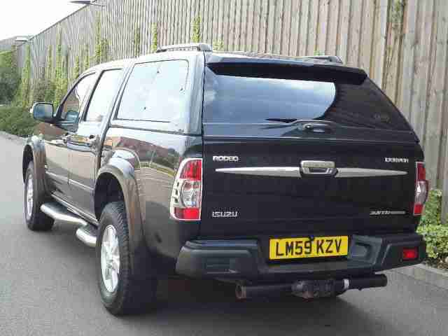 2009 Isuzu TF RODEO DEN MAX LE SP A AUTO SAT NAV+LEATHER+PARKING CAMERA
