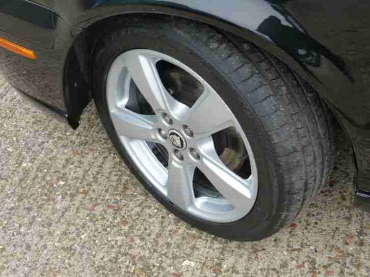 2009 JAGUAR X-TYPE SE AUTO BLACK
