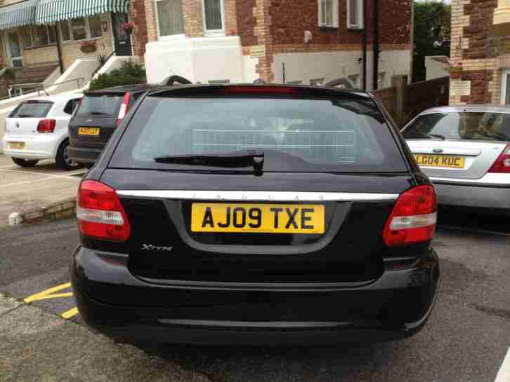 2009 JAGUAR X-TYPE SE BLACK