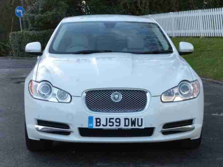 2009 JAGUAR XF V6 S PORTFOLIO +CREAM LEATHER + MASSIVE SPEC + SALOON DIESEL