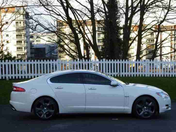 2009 JAGUAR XF V6 S PORTFOLIO +CREAM LEATHER + MASSIVE SPEC + SALOON DIESEL