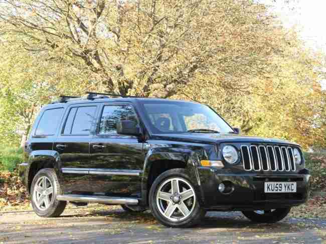 2009 Jeep Patriot 2.0 CRD Turbo Diesel Limited Edition 4WD Sat Nav Bluetooth 6 S