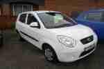 2009 Picanto 1.0, White,5dr,Only