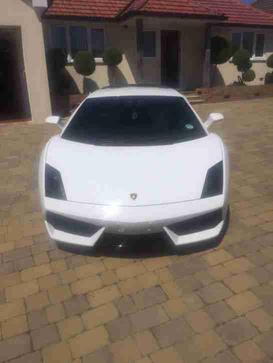 2009 LAMBORGHINI GALLARDO WHITE LP560 E Gear