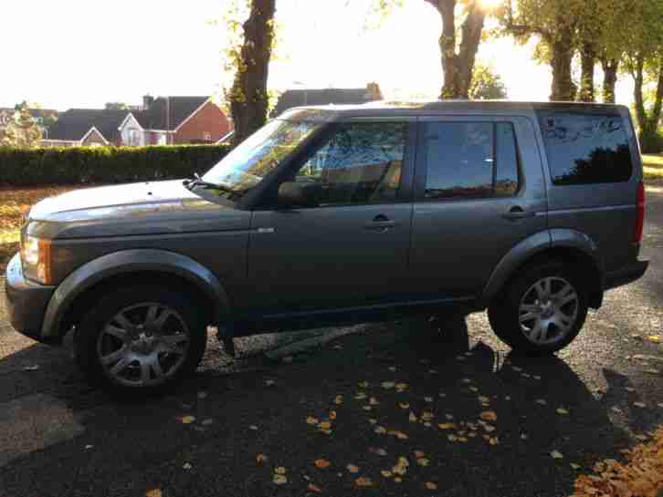 2009 LAND ROVER DISCOVERY TDV6 GS 4X4 7 SEATER MET GREY, FULL DEALER HISTORY ..
