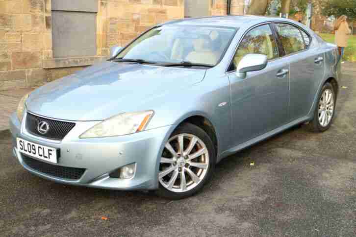 2009 LEXUS IS 220D SE DIESEL FSH 128k MOT 1 YR MANUAL LEATHER ETC NO RESERVE