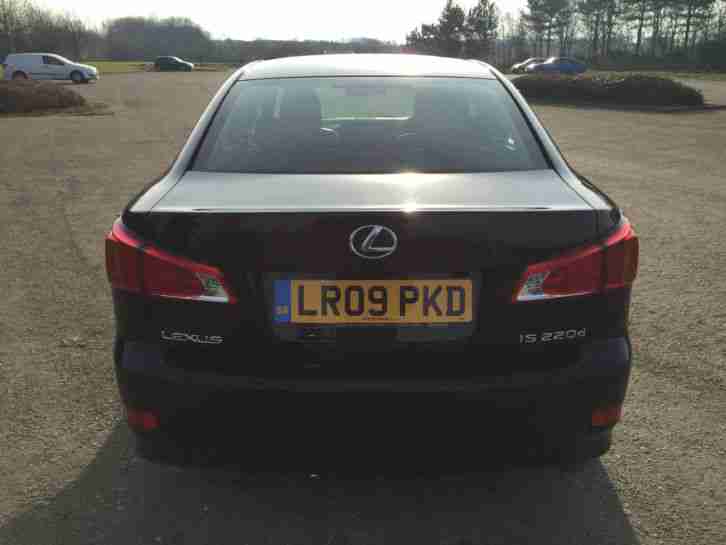 2009 LEXUS IS 220D SE-I BLACK
