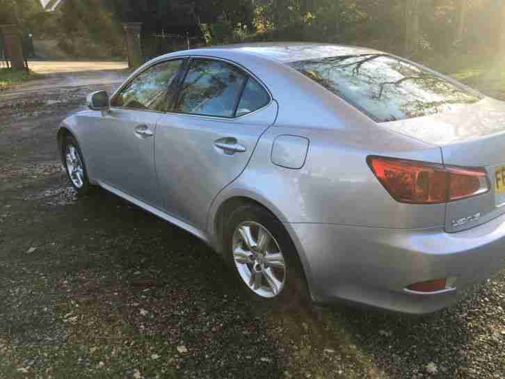 2009 LEXUS IS 220D SE SILVER PART EX TO CLEAR
