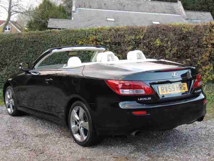 2009 LEXUS IS 250C SE-L CONVERTIBLE AUTOMATIC CONVERTIBLE PETROL