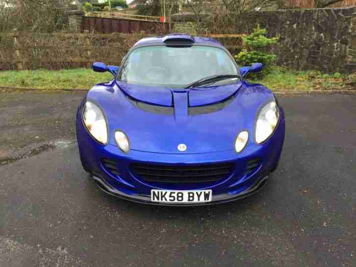 2009 LOTUS ELISE S BLUE 1 PREVIOUS OWNER,FULL LOTUS HISTORY, VX220 EXIGE