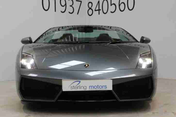 2009 Lamborghini Gallardo 5.2 V10 LP560 4 Spyder E Gear 4WD 2dr 2 door Conver...