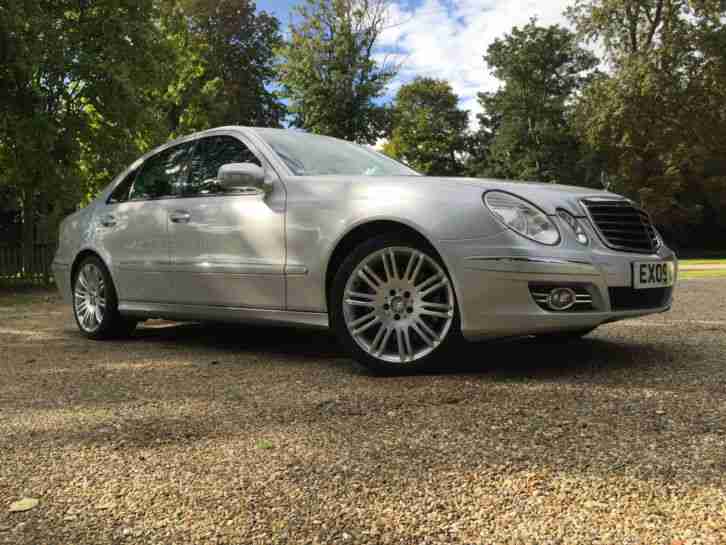 2009 MERCEDES E280 CDI SPORT AUTO SILVER SAT NAV HEATED SEATS MUCH MORE