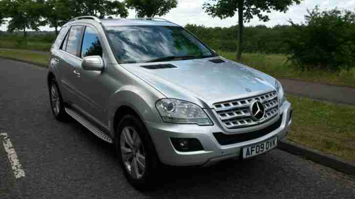 2009 MERCEDES ML 280 CDI SPORT AUTO SILVER