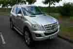 2009 MERCEDES ML 280 CDI SPORT AUTO SILVER