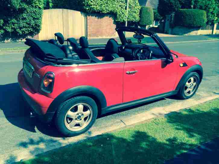 2009 MINI COOPER RED