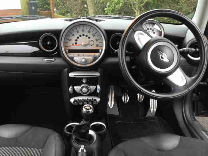 2009 MINI COOPER S BLACK