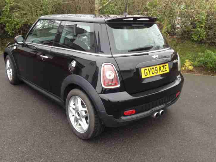 2009 MINI COOPER S BLACK