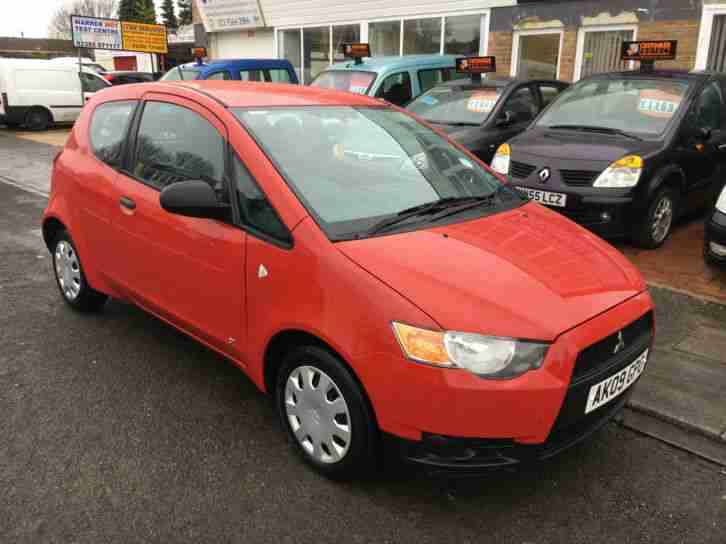 2009 MITSUBISHI COLT 1.1 CZ1 74BHP 1 OWNER FULL DEALER S HISTORY YEARS TAX £110