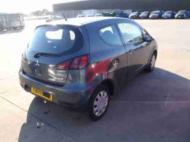 2009 MITSUBISHI COLT 1.1 Petrol CZI GREY !! Damaged Repairable Salvage !!