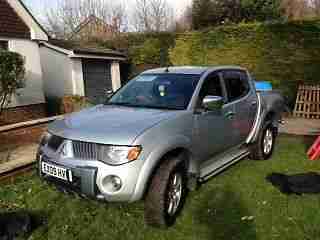 2009 MITSUBISHI L200 WARRIOR D/C 4WD SILVER