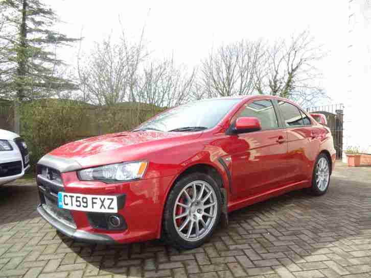2009 MITSUBISHI LANCER EVO X GS FQ300 RED