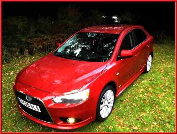 2009 MITSUBISHI LANCER GS4 RED STUNNING FULL HISTORY