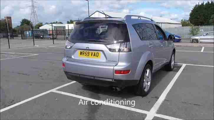 2009 MITSUBISHI OUTLANDER MITSUBISHI OUTLANDER 2.0 DI-D Warrior 5dr Diesel